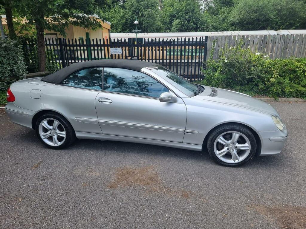 Mercedes-Benz CLK 3.2 Clk320 Avantgarde Cabriolet Silver #5