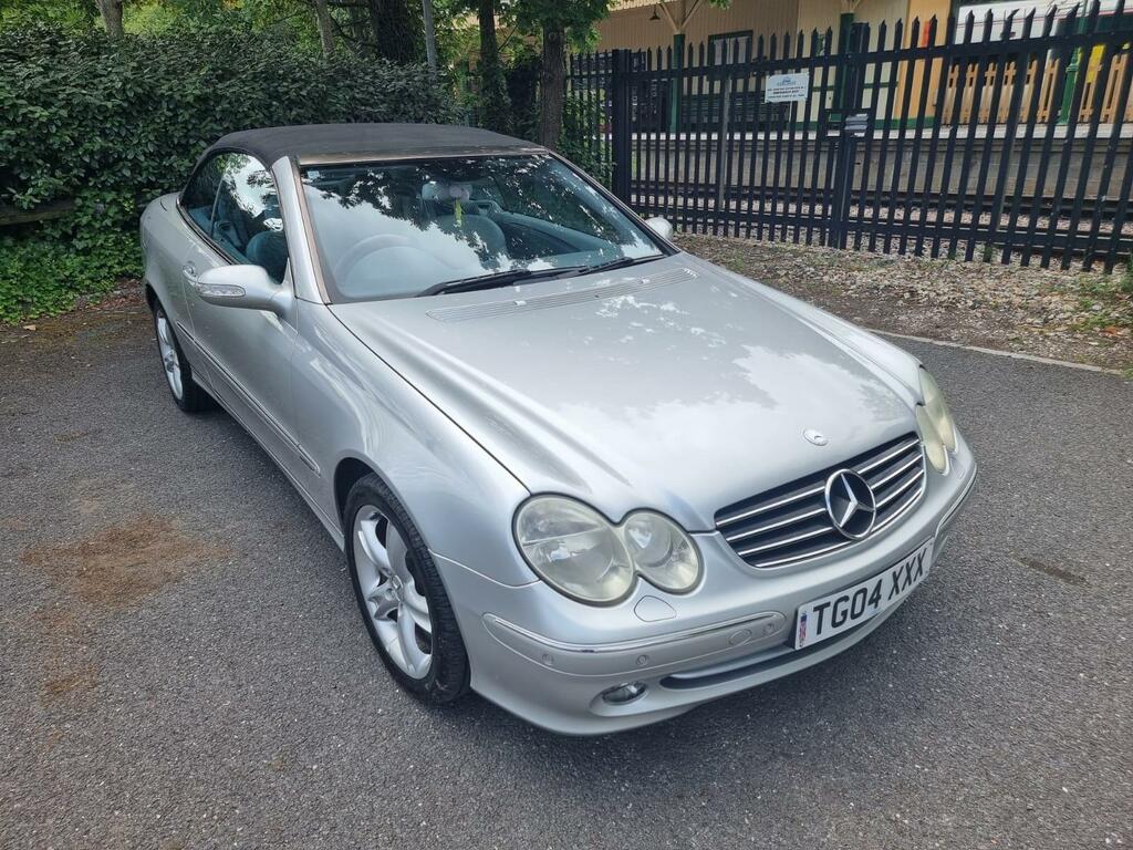 Mercedes-Benz CLK 3.2 Clk320 Avantgarde Cabriolet Silver #2