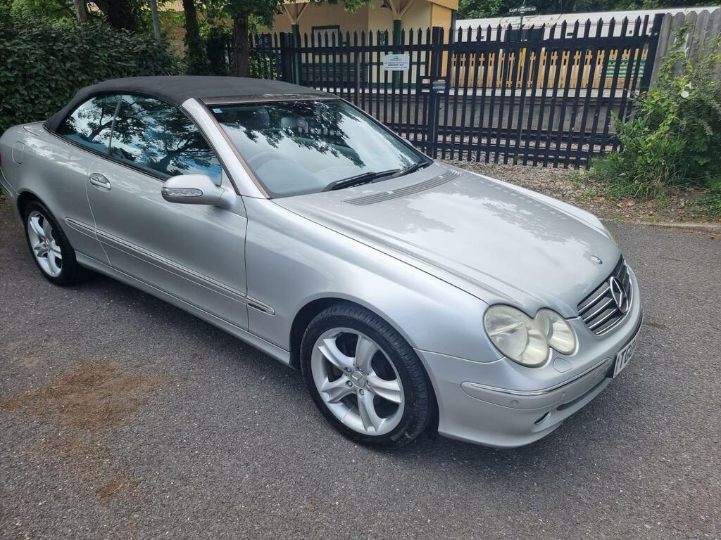 Mercedes-Benz CLK 3.2 Clk320 Avantgarde Cabriolet Silver