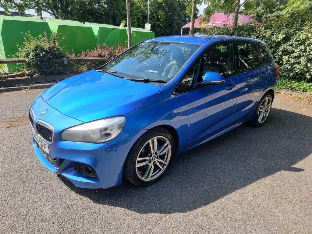 BMW 2 Series Active Tourer 2.0 218D M Sport Euro 6 Ss FM66GPF Blue #6