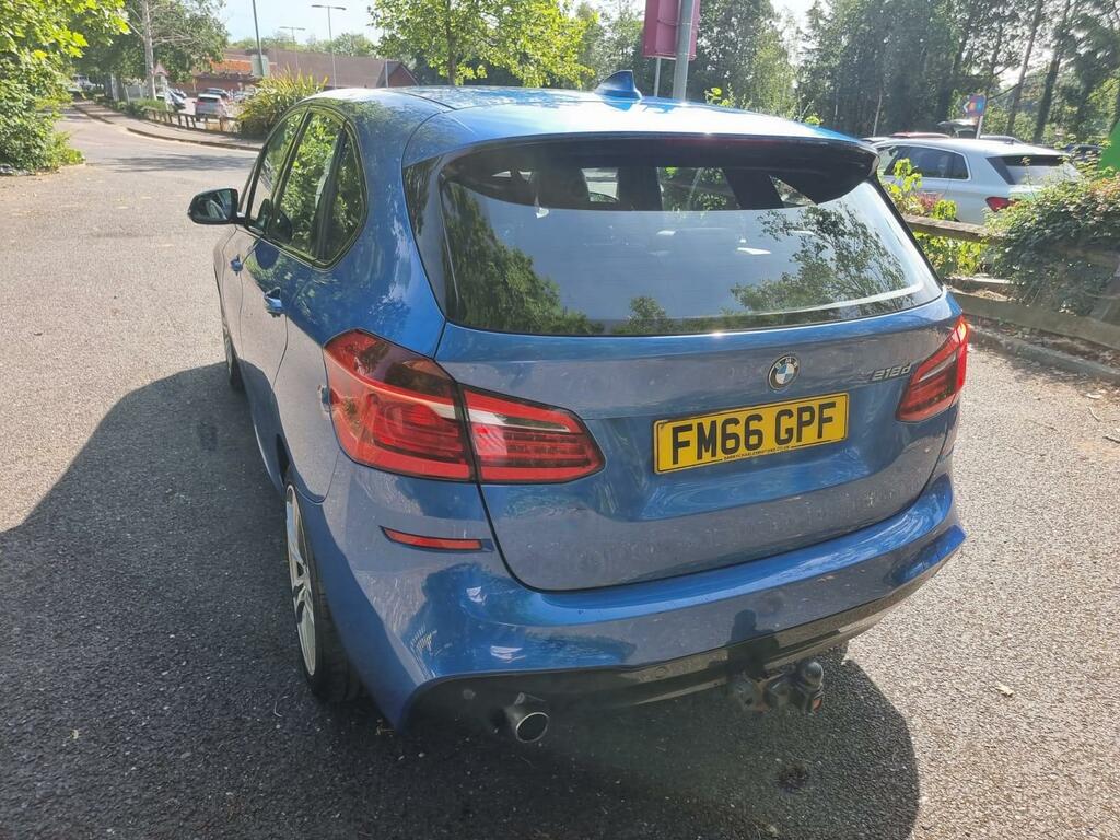 BMW 2 Series Active Tourer 2.0 218D M Sport Euro 6 Ss FM66GPF Blue #5
