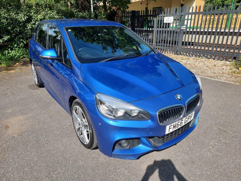 BMW 2 Series Active Tourer 2.0 218D M Sport Euro 6 Ss FM66GPF Blue #2