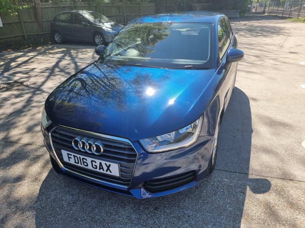 Audi A1 1.0 Tfsi Se Euro 6 Ss FD16GAX Blue #3
