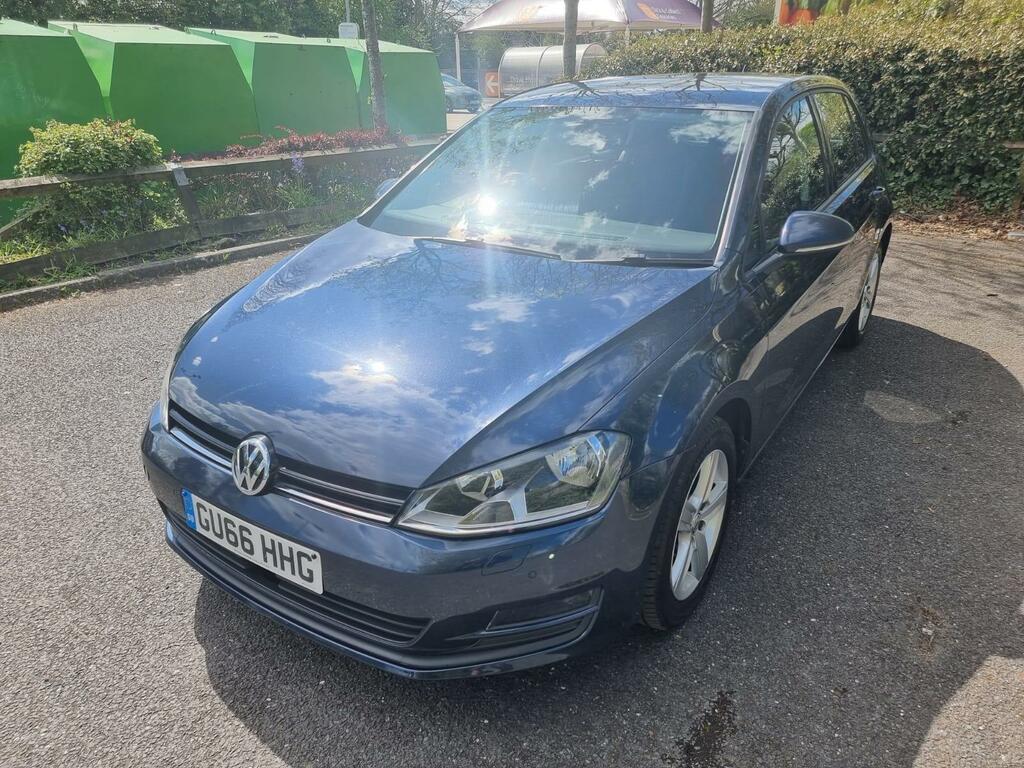 Volkswagen Golf 1.4 Tsi Bluemotion Tech Match Edition Euro 6 Ss GU66HHG Blue #4