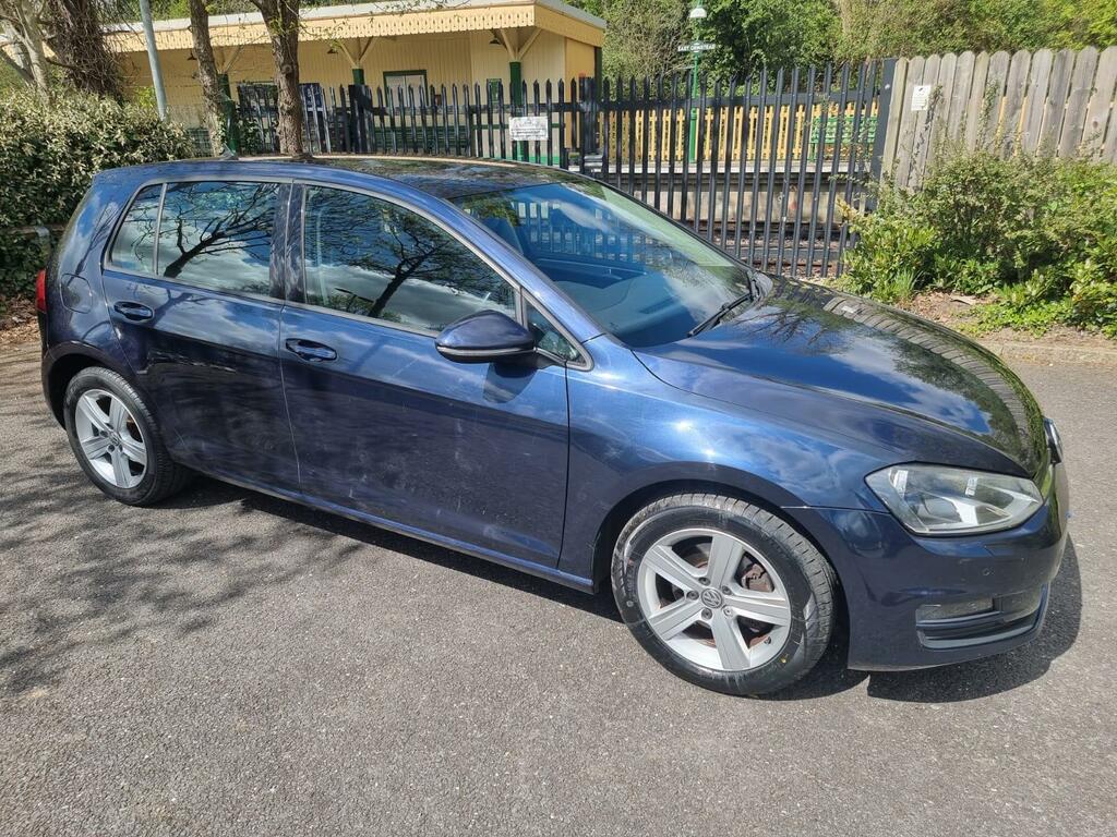 Volkswagen Golf 1.4 Tsi Bluemotion Tech Match Edition Euro 6 Ss GU66HHG Blue #2