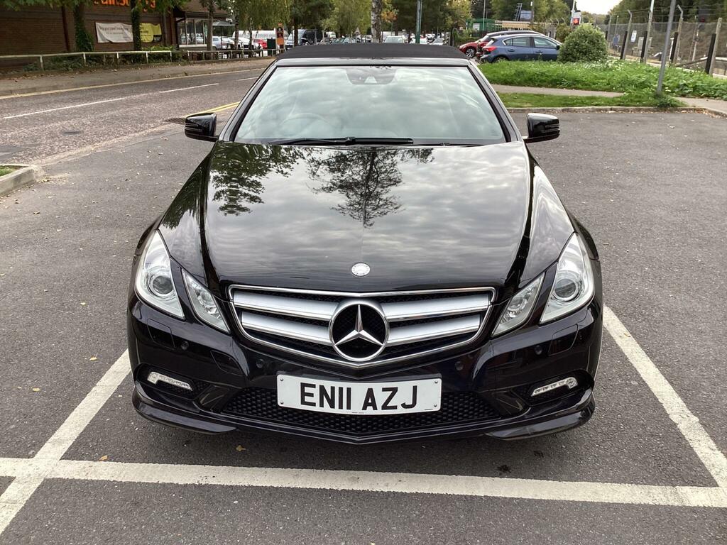 Mercedes-Benz E Class 2.1 E250 Cdi Blueefficiency Sport Cabriolet Tiptro Black #2