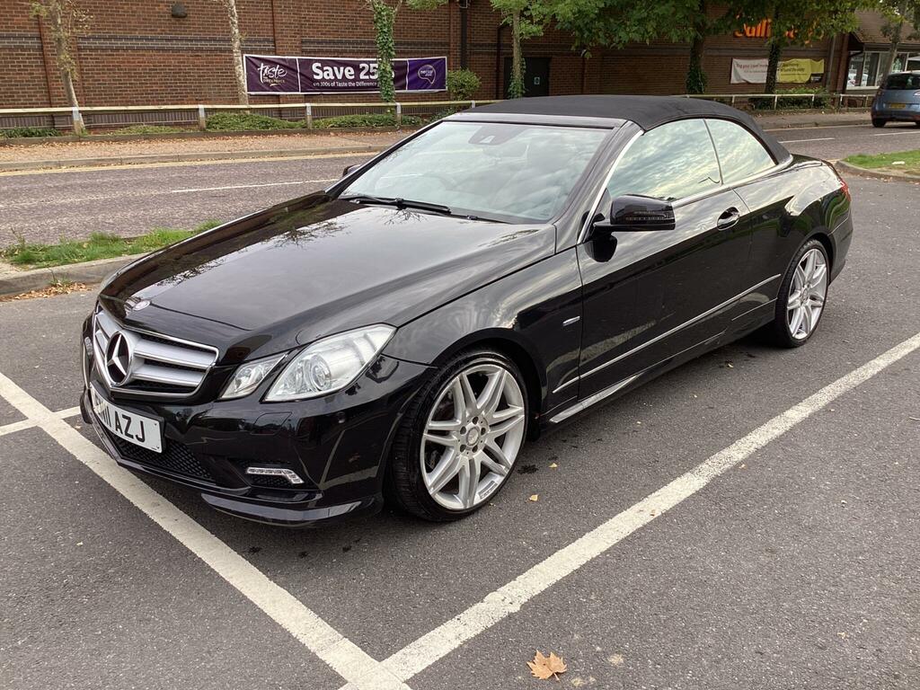 Mercedes-Benz E Class 2.1 E250 Cdi Blueefficiency Sport Cabriolet Tiptro Black #5