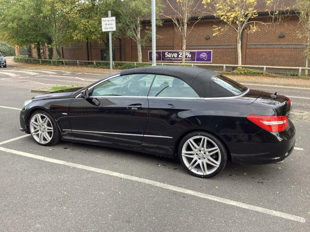 Mercedes-Benz E Class 2.1 E250 Cdi Blueefficiency Sport Cabriolet Tiptro Black #6