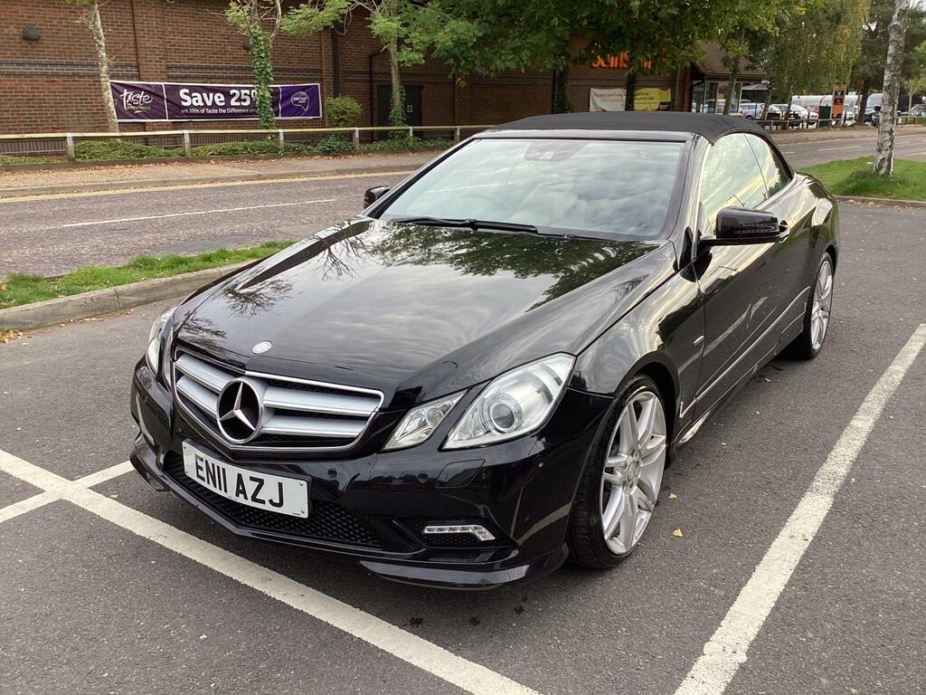 Mercedes-Benz E Class 2.1 E250 Cdi Blueefficiency Sport Cabriolet Tiptro Black #4