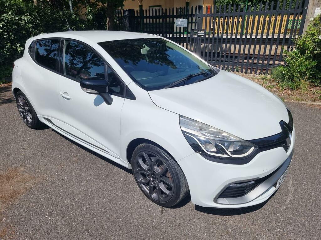 Renault Clio 1.6 Tce Renaultsport Lux Edc Euro 5 White