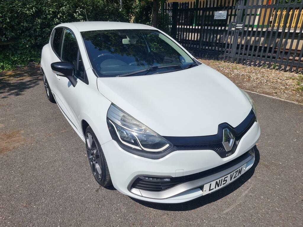 Renault Clio 1.6 Tce Renaultsport Lux Edc Euro 5 White #6
