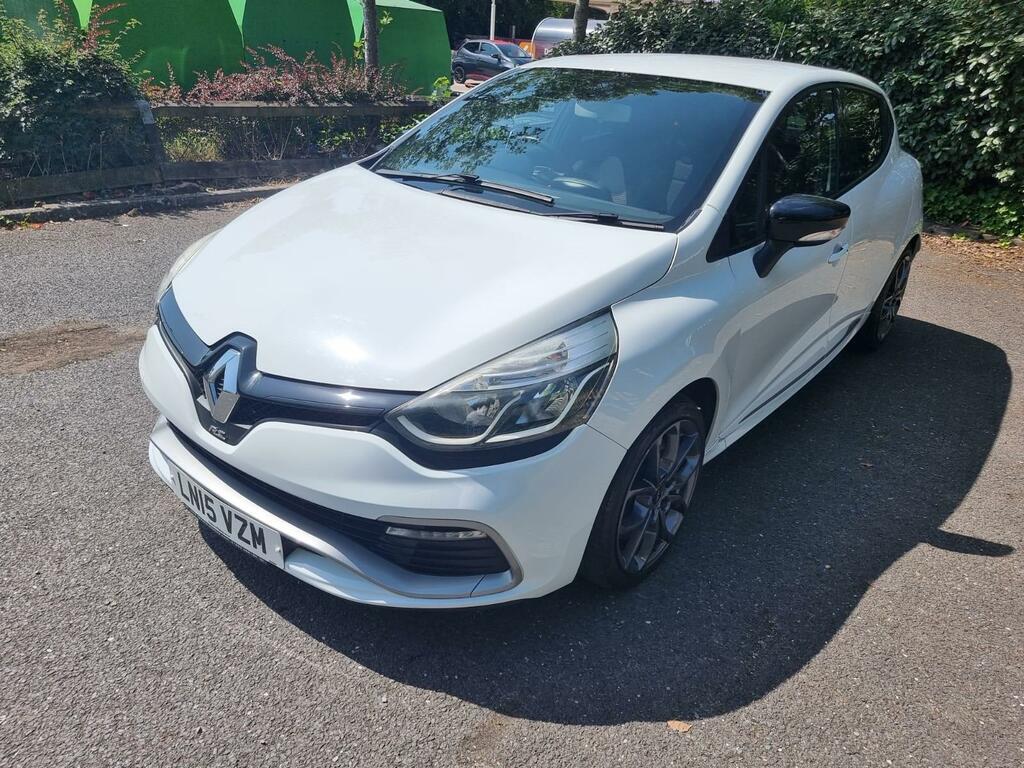 Renault Clio 1.6 Tce Renaultsport Lux Edc Euro 5 White #4