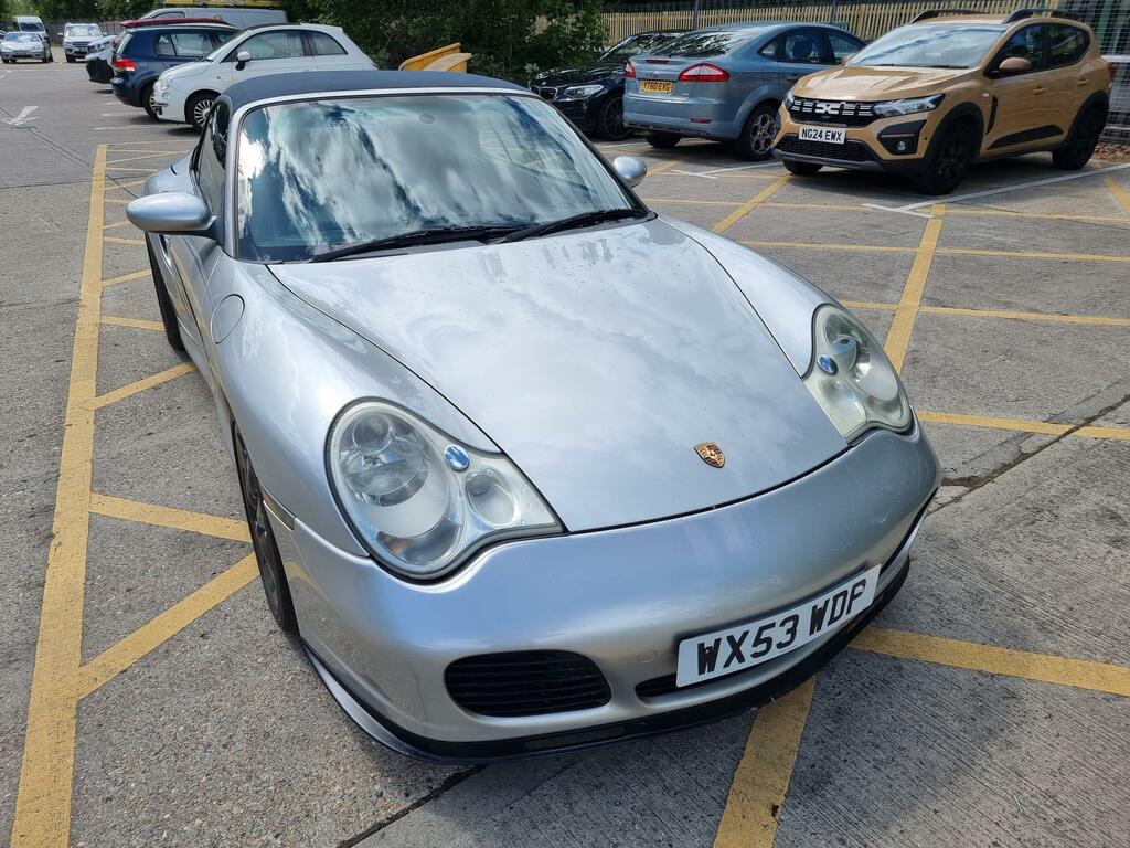 Porsche 911 3.6 996 Turbo Cabriolet Tiptronic S Awd Silver #2
