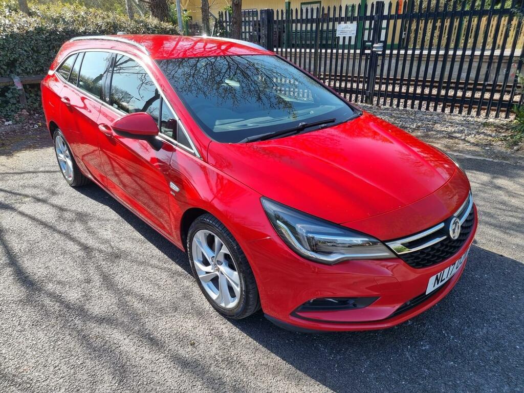 Vauxhall Astra 1.6 Cdti Blueinjection Sri Sports Tourer Euro 6 S Red