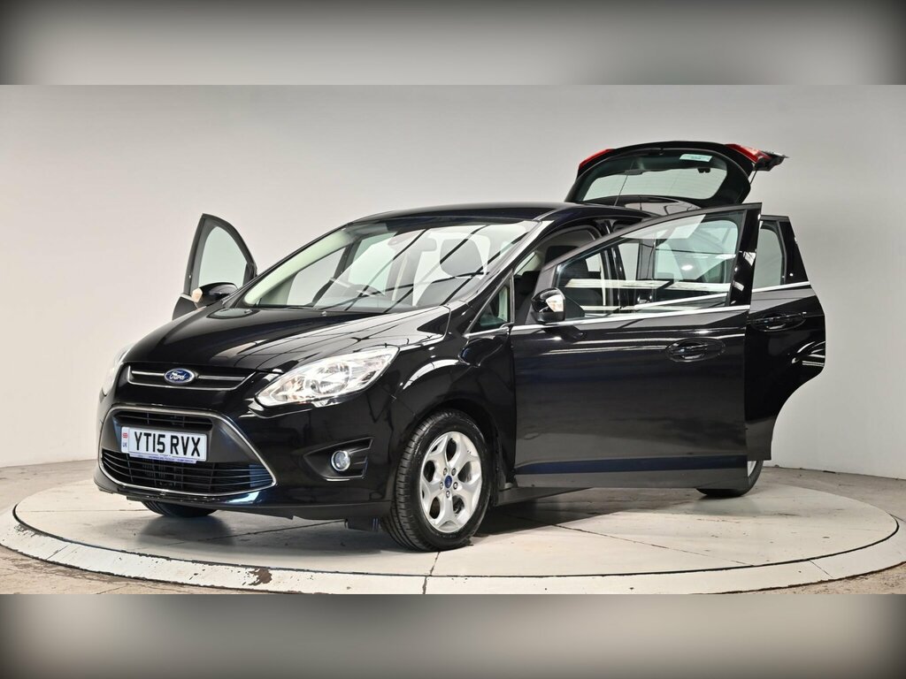 Ford C-Max 1.6 Zetec Tdci 114 Bhp 35 Road Tax For The Year White #29