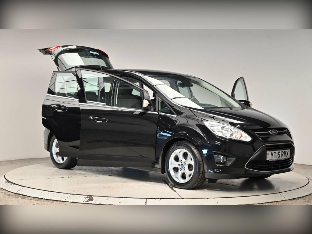 Ford C-Max 1.6 Zetec Tdci 114 Bhp 35 Road Tax For The Year White #25