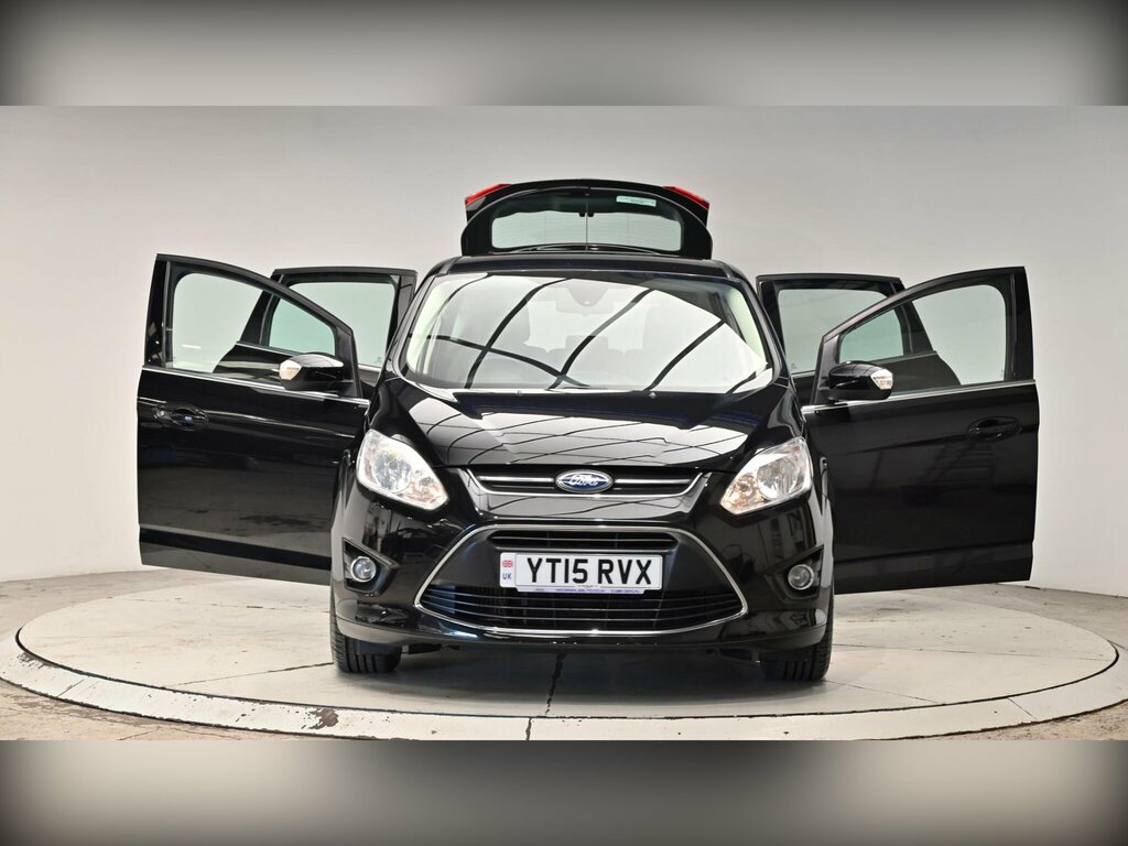 Ford C-Max 1.6 Zetec Tdci 114 Bhp 35 Road Tax For The Year White #27