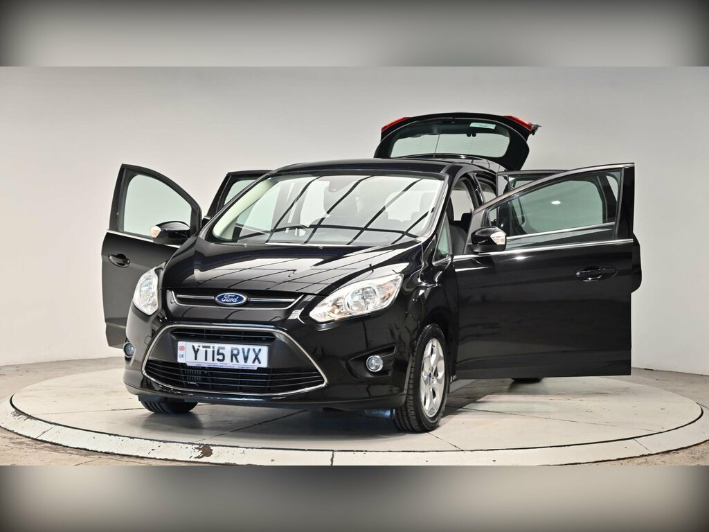 Ford C-Max 1.6 Zetec Tdci 114 Bhp 35 Road Tax For The Year White #28