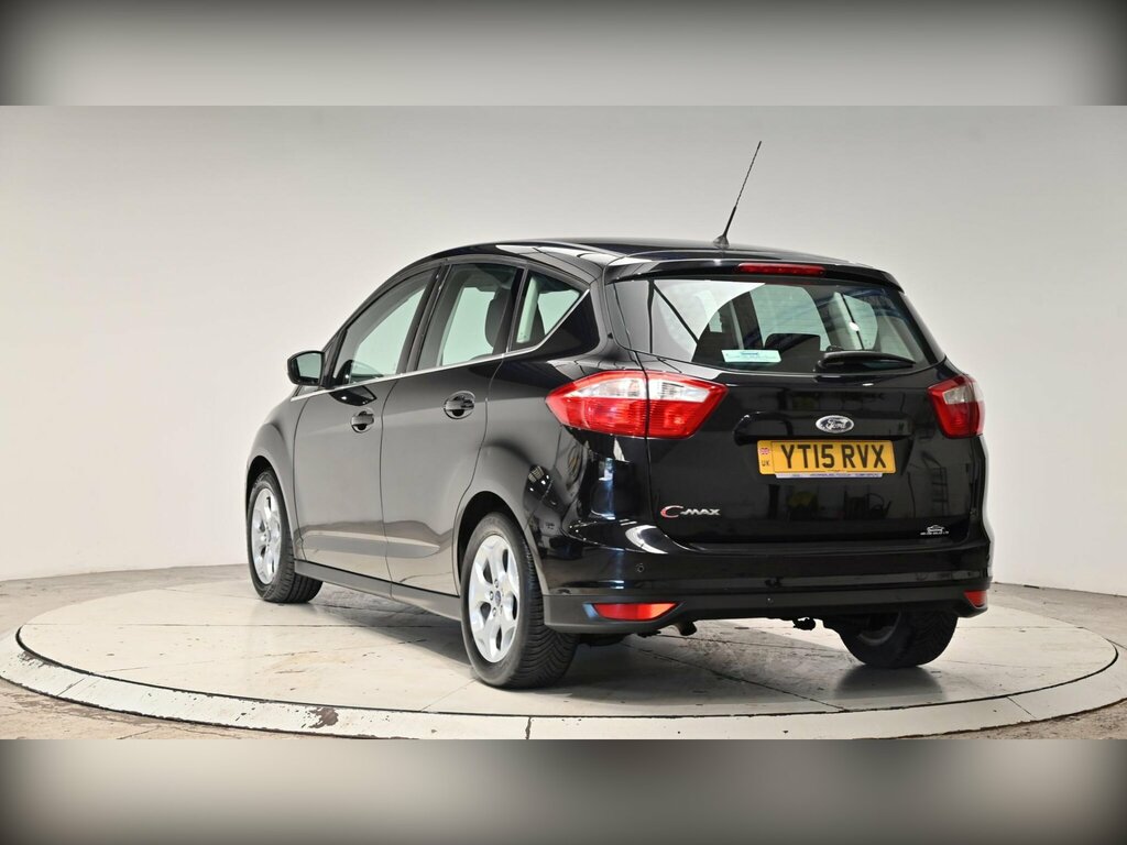 Ford C-Max 1.6 Zetec Tdci 114 Bhp 35 Road Tax For The Year White #17