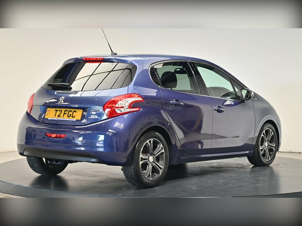 Peugeot 208 1.6 E-hdi Allure Euro 5 Ss Blue #6