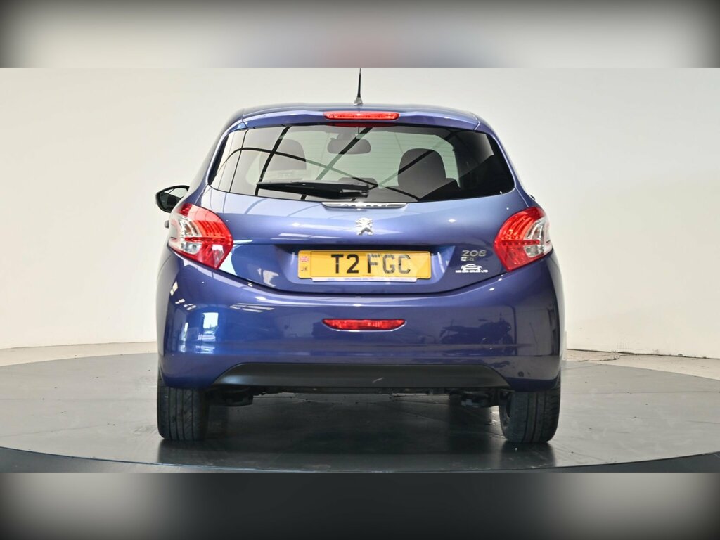 Peugeot 208 1.6 E-hdi Allure Euro 5 Ss Blue #5