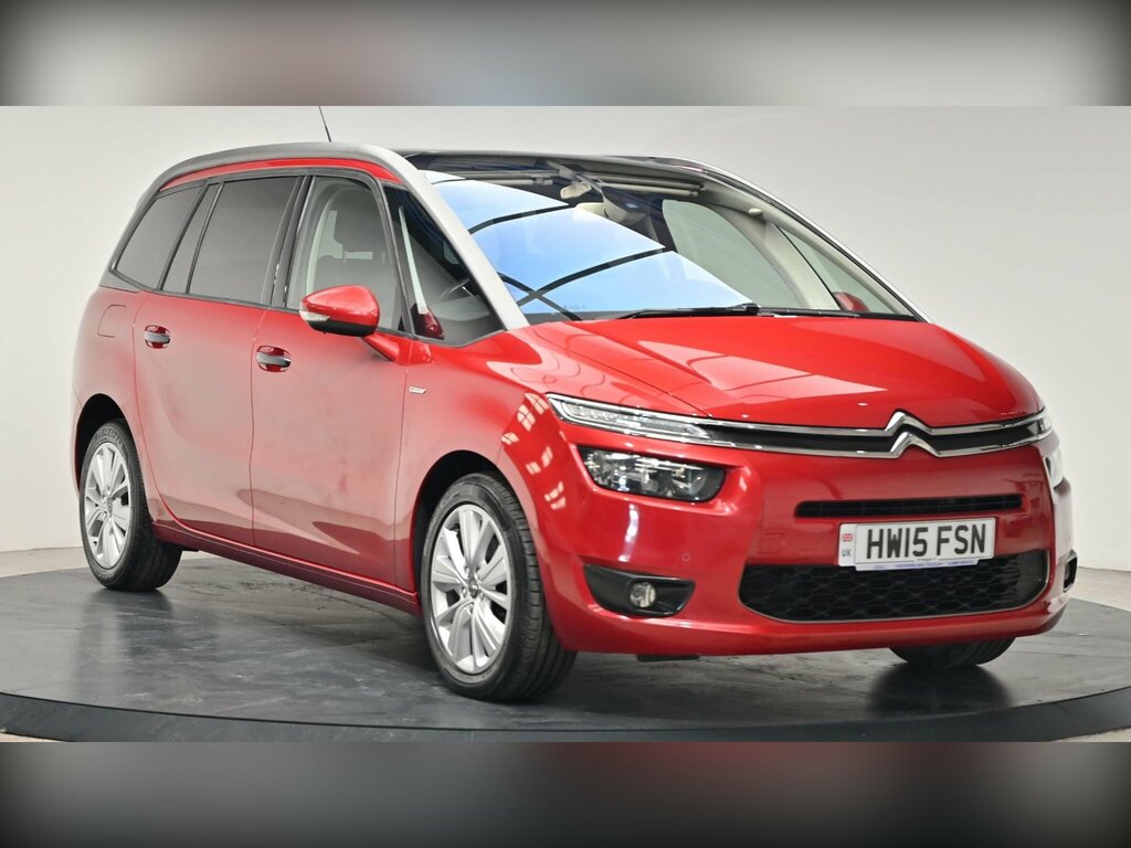 Citroen Grand C4 SpaceTourer 1.6 E-hdi Exclusive Etg6 Euro 5 Ss Red