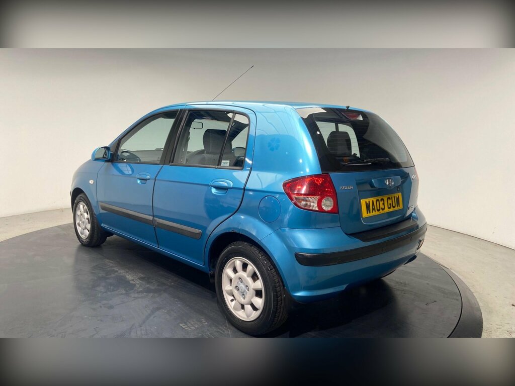 Hyundai Getz 1.6 Cdx Blue #5