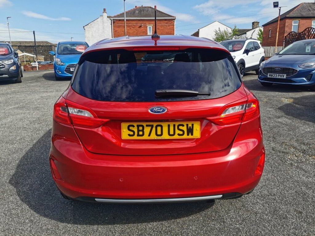 Ford Fiesta 1L Vignale Edition Red #5