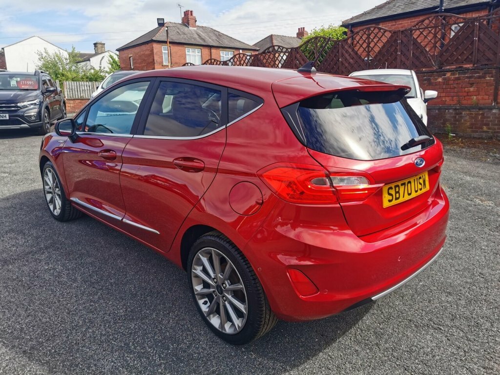 Ford Fiesta 1L Vignale Edition Red #4