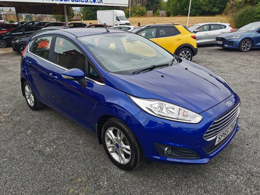 Ford Fiesta 1L Zetec Blue