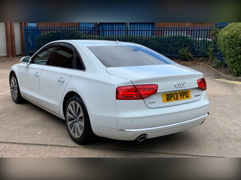 Audi A8 2.0 Tfsi Hybrid Ulez White #6