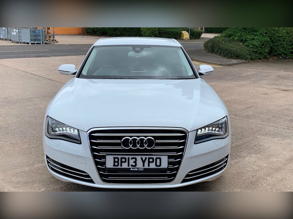 Audi A8 2.0 Tfsi Hybrid Ulez White #2