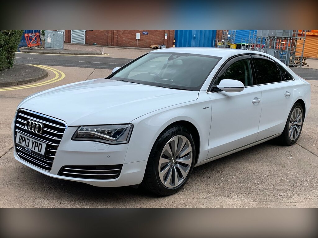 Audi A8 2.0 Tfsi Hybrid Ulez White #4