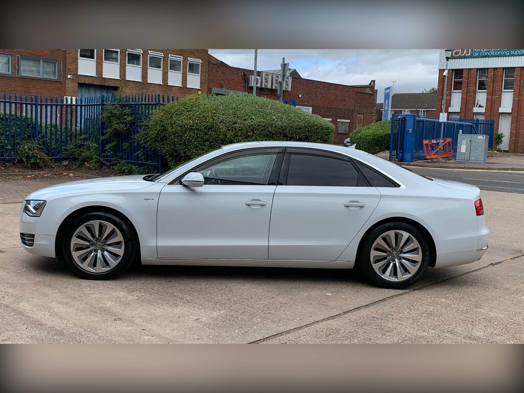 Audi A8 2.0 Tfsi Hybrid Ulez White #5
