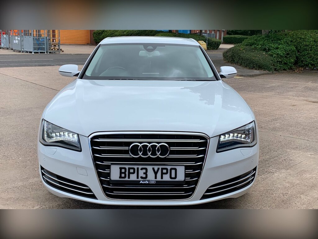 Audi A8 2.0 Tfsi Hybrid Ulez White #3