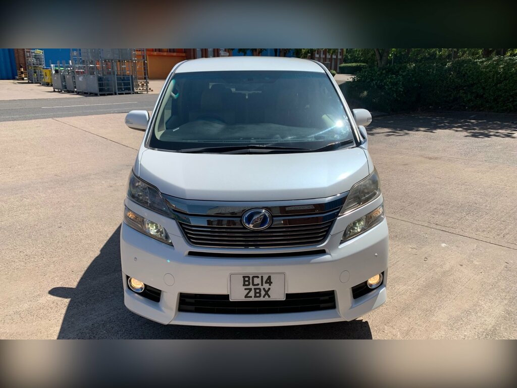 Toyota Vellfire Auto White #12