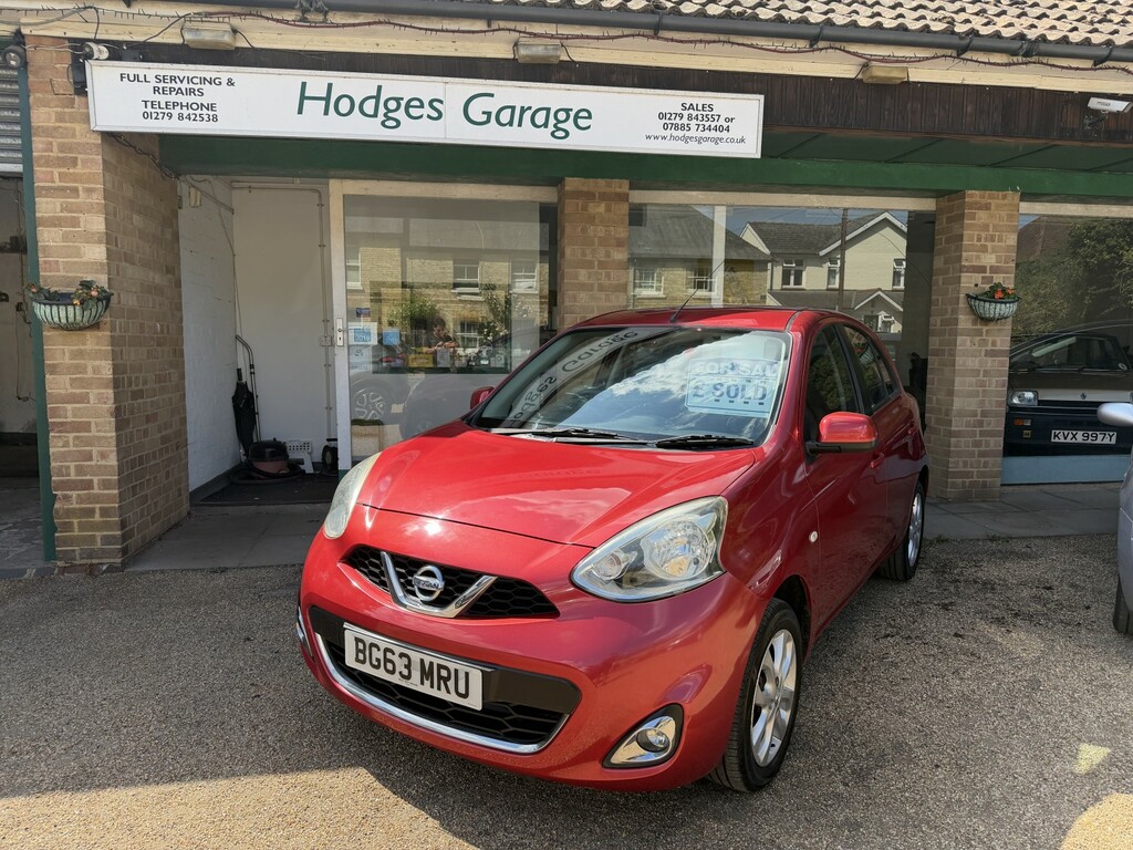 Nissan Micra 1.2 Acenta Low Mileage Full Service History Two Ke Red