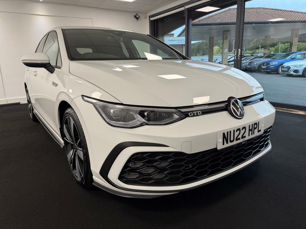 Volkswagen Golf 2.0 Tdi Gtd Hatchback NU22HPL White #4