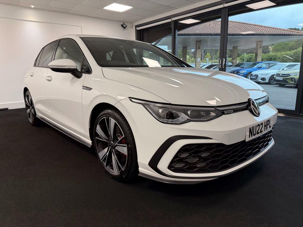 Volkswagen Golf 2.0 Tdi Gtd Hatchback NU22HPL White #3
