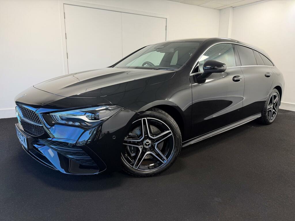Mercedes-Benz CLA Class Estate 1.3 Cla200h Mhev Amg Line Executive Shoot Black