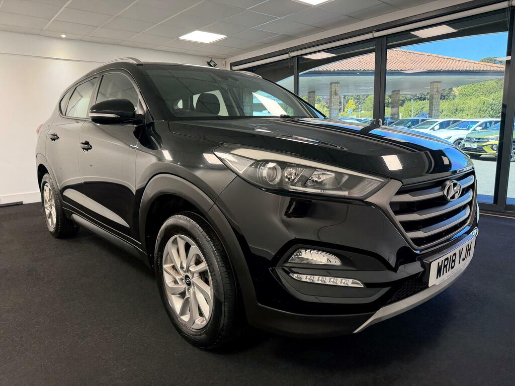 Hyundai Tucson 1.6 Gdi Blue Drive Se Nav Suv Eu WR18YJH Black #3