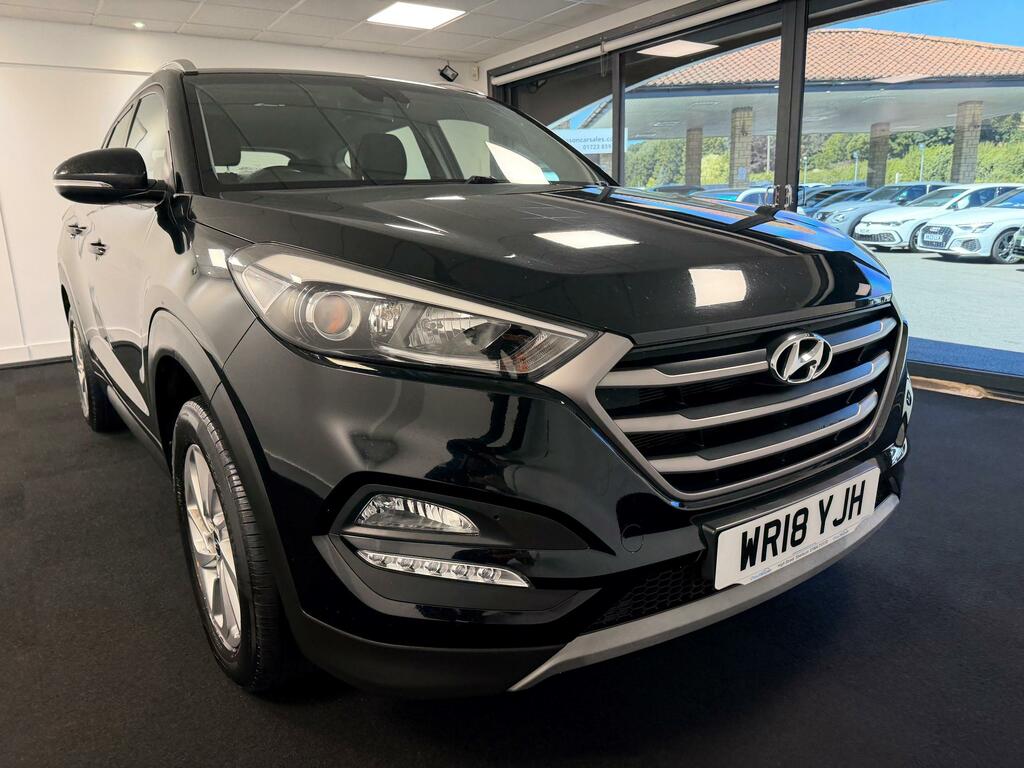 Hyundai Tucson 1.6 Gdi Blue Drive Se Nav Suv Eu WR18YJH Black #6
