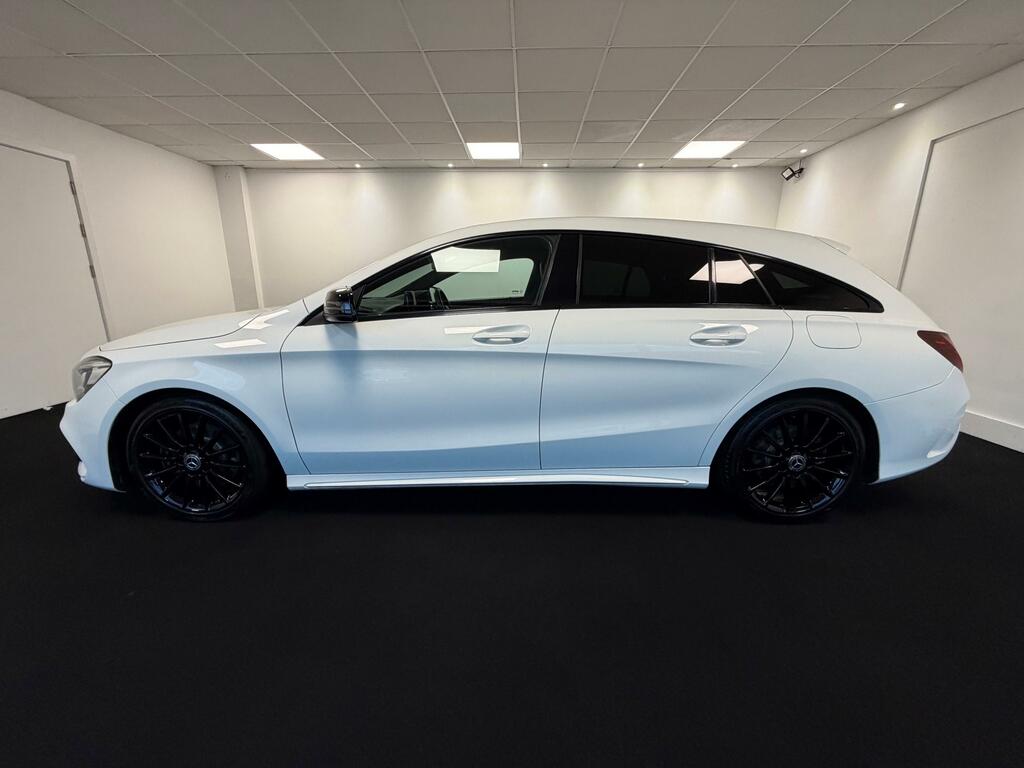 Mercedes-Benz CLA Class 4X4 Estate 2.0 Cla220 Amg Line Night Edition Shoot White #5