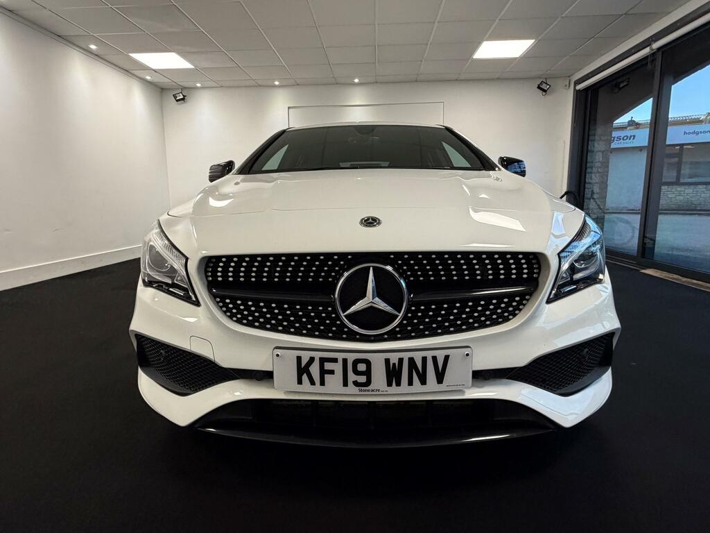Mercedes-Benz CLA Class 4X4 Estate 2.0 Cla220 Amg Line Night Edition Shoot White #2