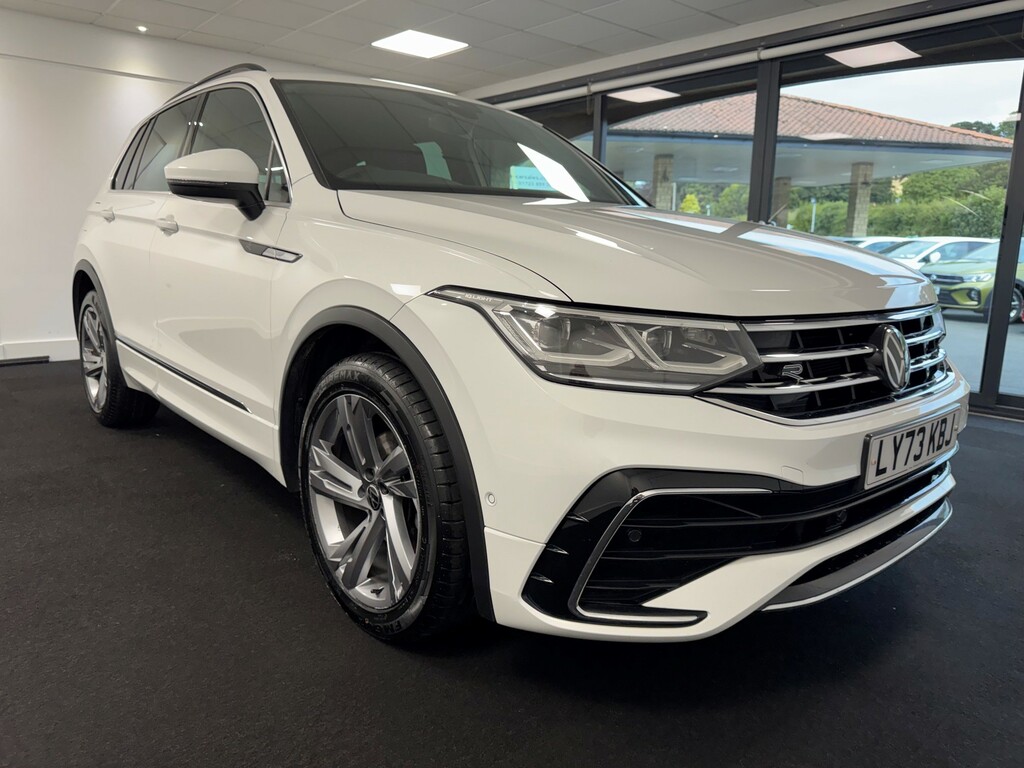 Volkswagen Tiguan 1.5 Tsi R-line Edition Suv Ds LY73KBJ White #3