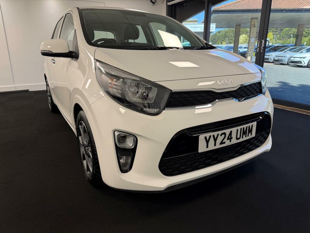 Kia Picanto 1.0 Dpi 3 Hatchback Euro 6 Ss White #4