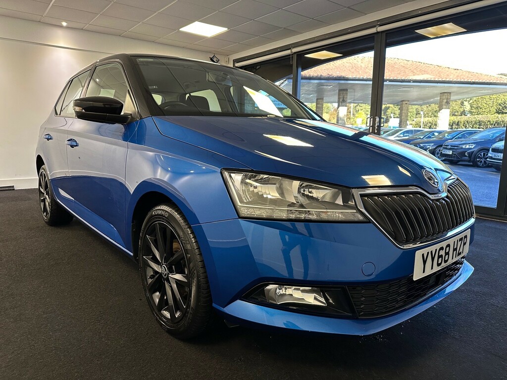 Skoda Fabia 1.0 Colour Edition Hatchback Eur Blue #3