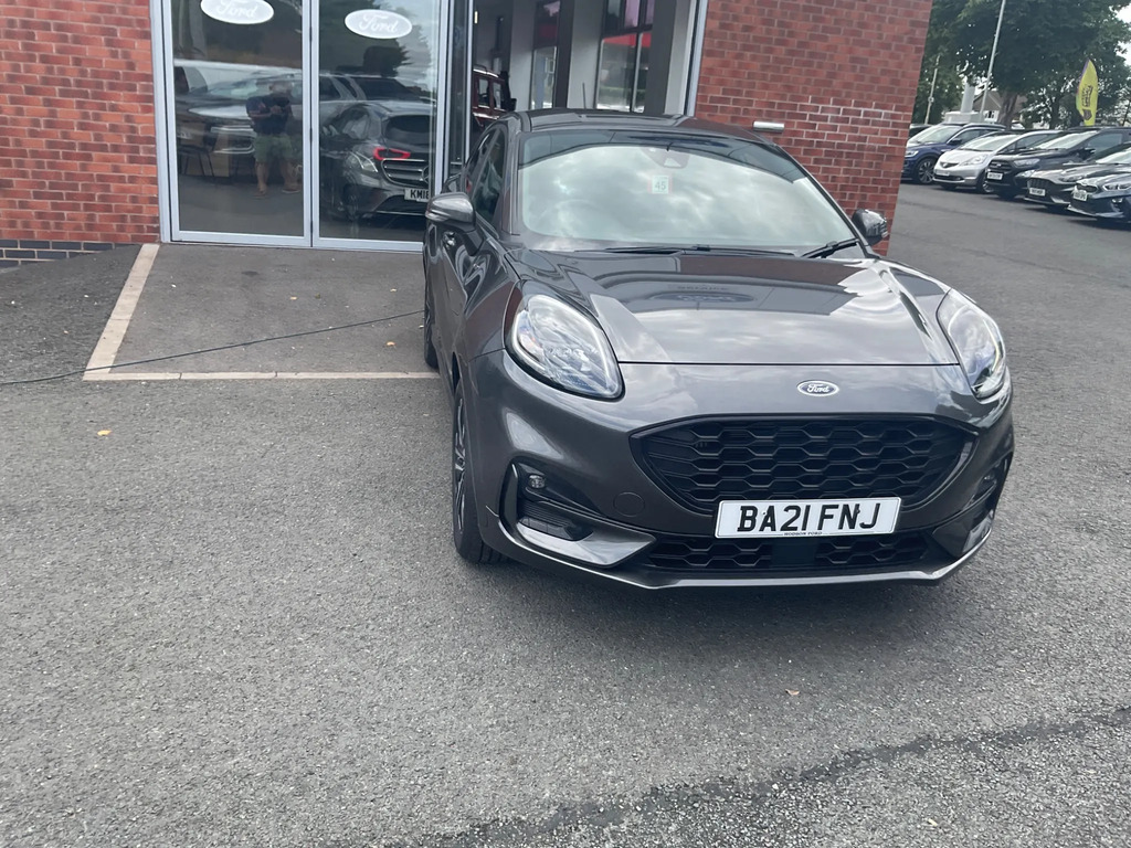 Ford Puma St-line 1.0L Ecoboost 125Ps Mhev Fwd 6 Spee BA21FNJ Grey #3