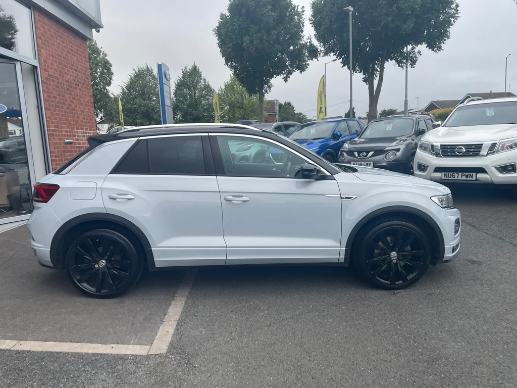 Volkswagen T-Roc 1.5 Tsi Evo R-line Suv Dsg Euro 6 Ss Silver #5