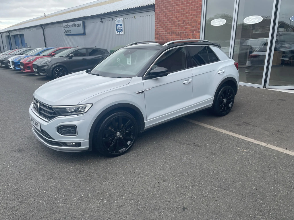 Volkswagen T-Roc 1.5 Tsi Evo R-line Suv Dsg Euro 6 Ss Silver #2
